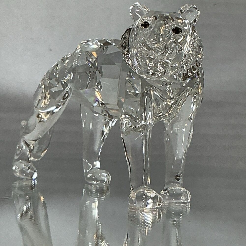 Swarovski TIGER Crystal Figurine Mint + Original Box + Cert220470 7610-003 - Picture 9 of 11